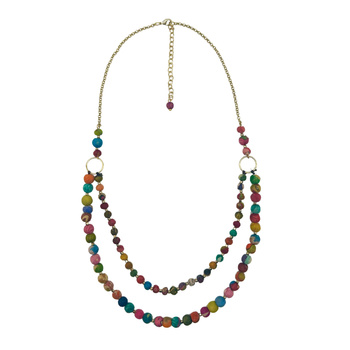 Naszyjnik – z bawełny z recyklingu