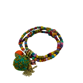 Bransoletka – z bawełny z recyklingu