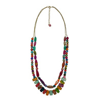 Naszyjnik – z bawełny z recyklingu