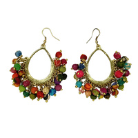 Kolczyki – z bawełny z recyklingu