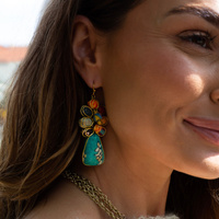 Kolczyki – z bawełny z recyklingu