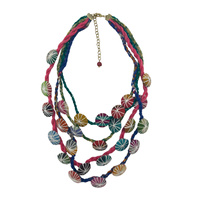 Naszyjnik – z bawełny z recyklingu